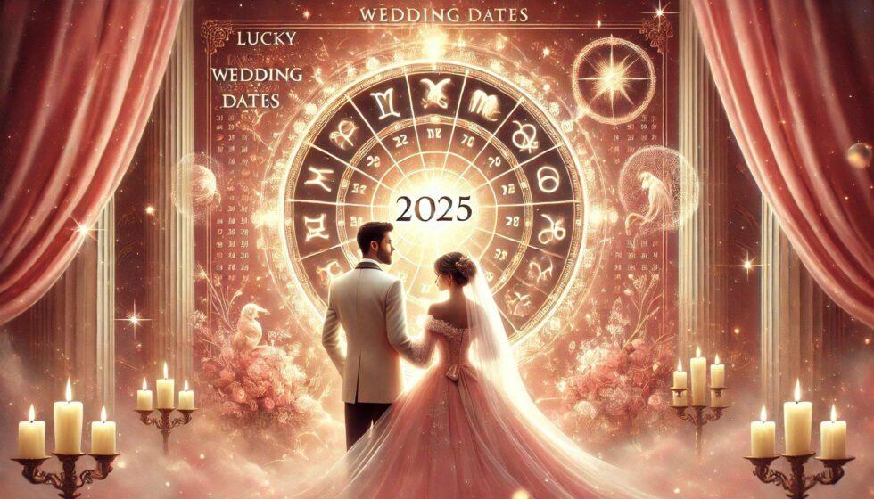 Astrology Lucky Dates 2025: Best Wedding Dates for a Harmonious Union